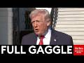 Trump Gaggles with Reporters During Iran Talks 🗞️