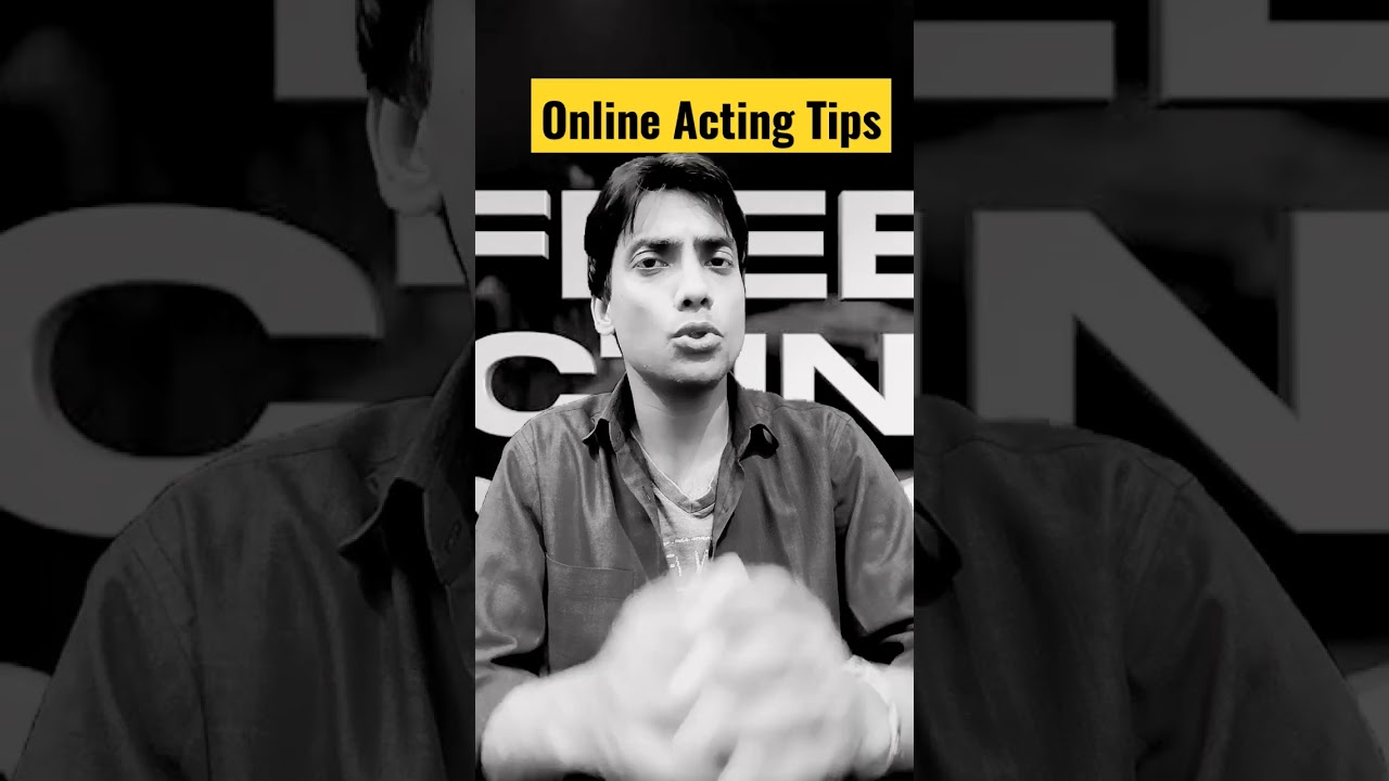Digital Acting Tips For Beginners Hindi 