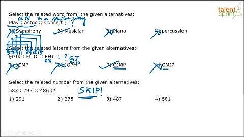 Classification Problems Solutions | Additional Example-8 | Reasoning Ability | TalentSprint Aptitude