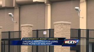 5 face charges after counterfeit bills used at Walmart