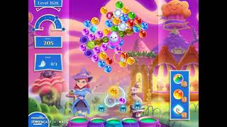 Bubble Witch 2 Saga Level 3528 with no booster & 2 bubbles left