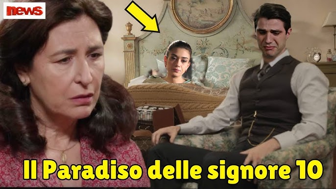 Il Paradiso delle signore 10, retroscena dal set: Marcello e Rosa  incontrano un incidente straziante - YouTube