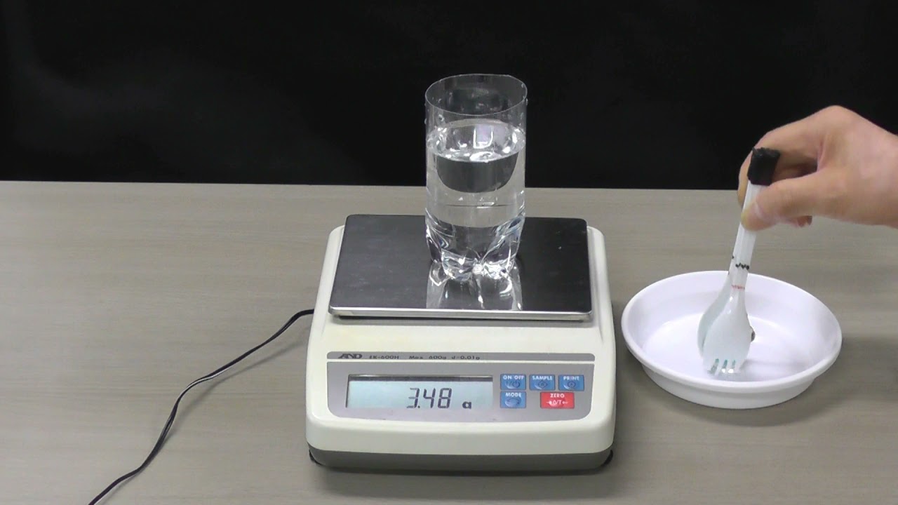 体積を測る１（アルキメデスの原理）