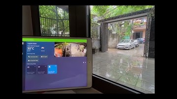 Cổng tự động ngày mưa gió - [Smarthome Thái Nguyên]