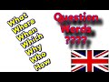 Who, Where, What, Which, When, Why ,How, - Parole Inglesi per fare domande - Question Words