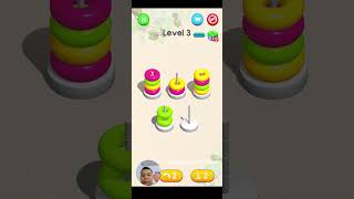 Color Ring Puzzle Gameplay Android ios Levels 2 #shorts screenshot 2