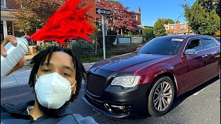 COPART CHRYSLER 300 HEMI GETS PAINT (DIY)