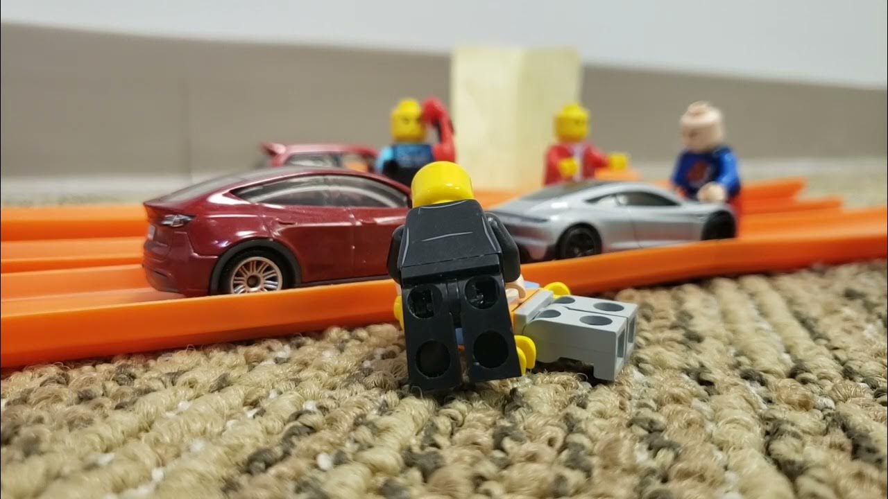 double tesla fender bender YouTube