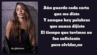 Tini Stoessel - Un Beso En Madrid (Version acustica Letra)