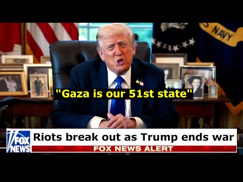 JUST NOW: Leftists FURIOUS that Trump saved Palestinian lives. Classic.