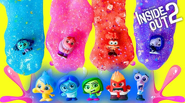 Disney INSIDE OUT 2 Movie DIY Slime #insideout2