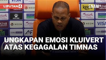 Patrick Kluivert Kecewa Berat Usai Indonesia Gagal ke Piala Dunia 2026 I Liputan6