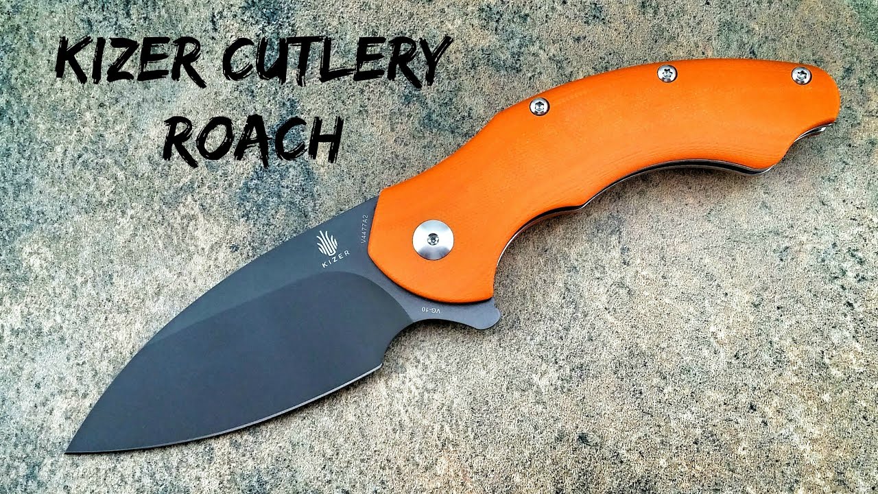 Kizer Cutlery Vanguard Matt Degnan Roach YouTube