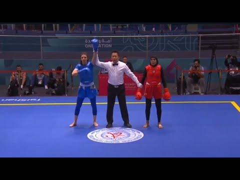 تتأهل البطله حبيبه رمضان للنهائي في دورة العاب التضامن الاسلامي كونغ بالرياض