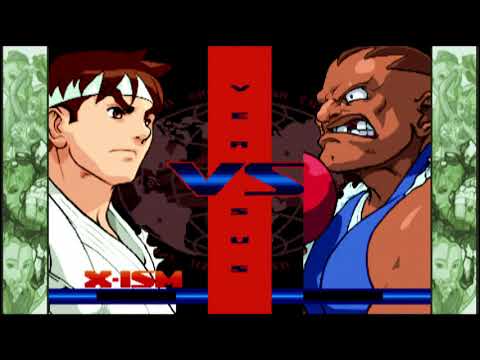 Street Fighter Alpha 3 MAX (PSP) Arcade as Ryu