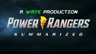 Power Rangers Summarized Announcement Trailer | NEW FAN MADE SERIES | PRCLIPS