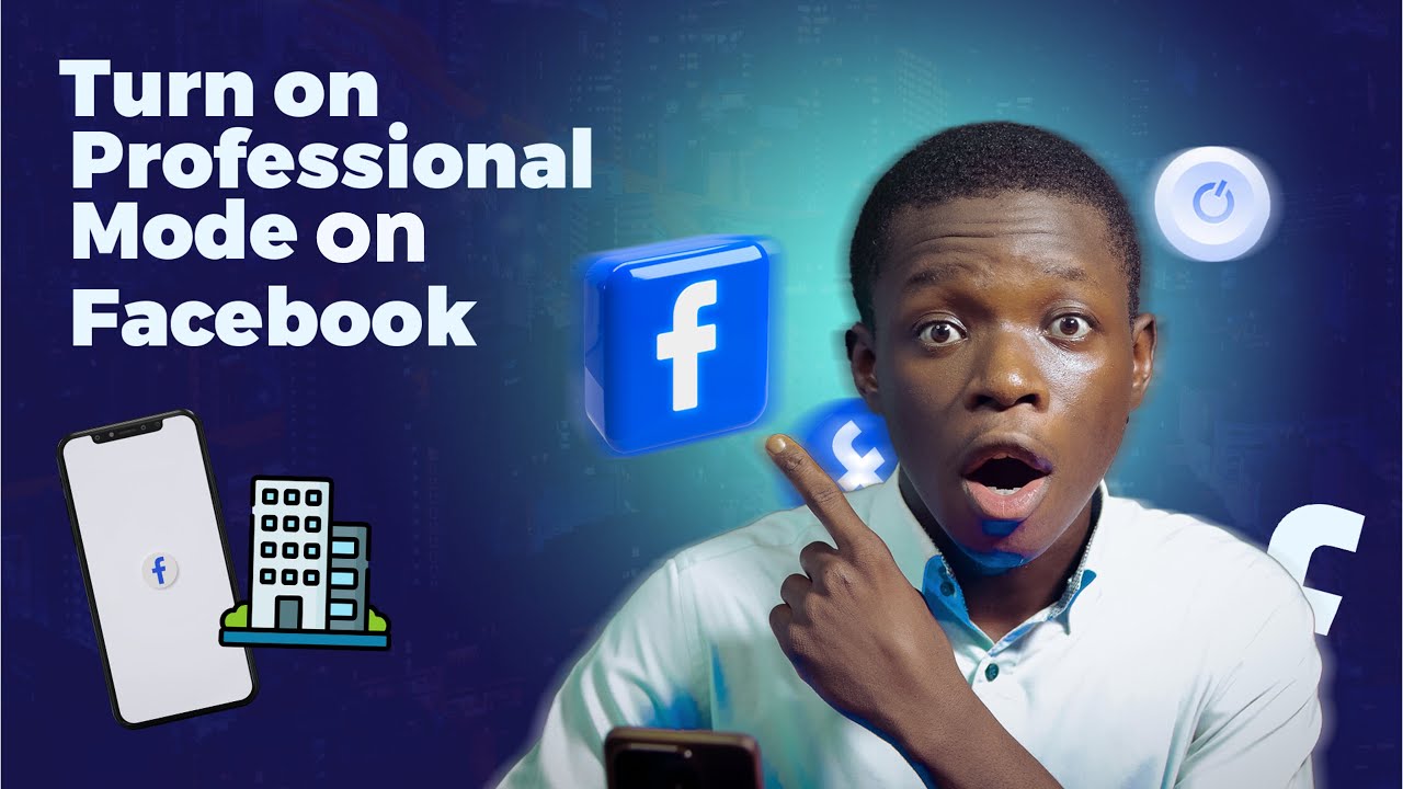 How to Turn On Professional Mode on Facebook 2025 YouTube