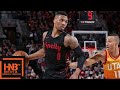 Utah Jazz vs Portland Trail Blazers Full Game Highlights / April 11 / 2017-18 NBA Season