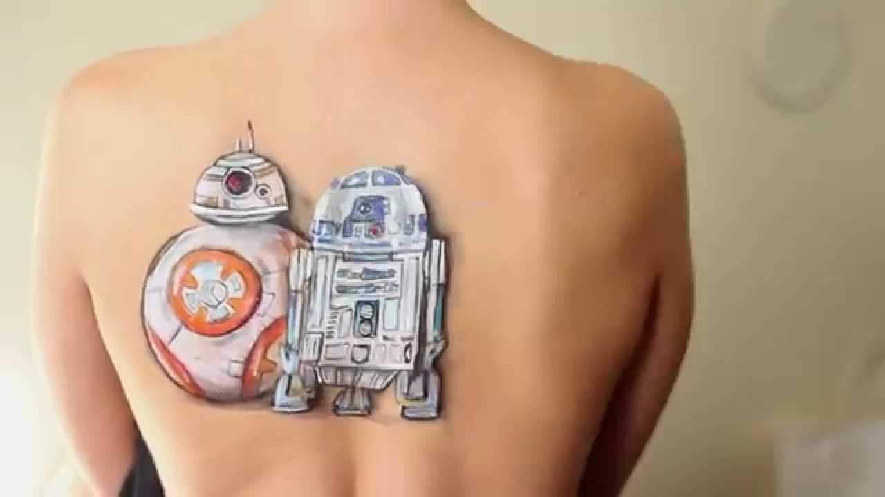 This 'Star Wars' Body Art Video Is A Must-See For Real Fans — VIDEO, image size:1280x720