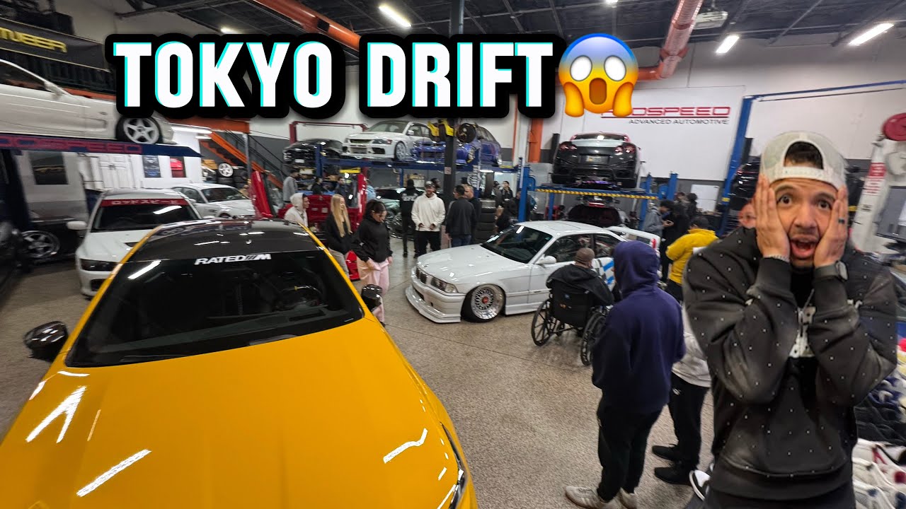 Wild Garage — прямо из фильма «Токийский дрифт»!!