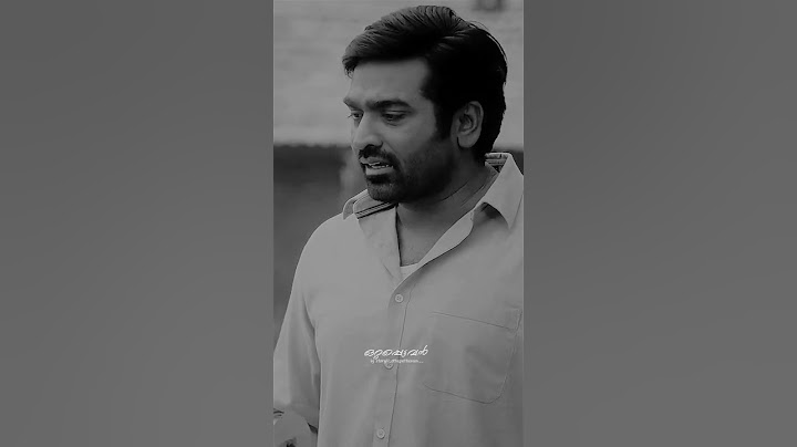 Vijay Sethupathi Sad Status 🥀 HD Full Screen | EverGreen #broken #sad #sadstatus #brokenstatus
