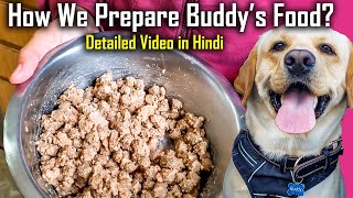 What My Dog Eats in a Day | Full Day of Eating | Labrador Dog Diet Chart (Hindi)