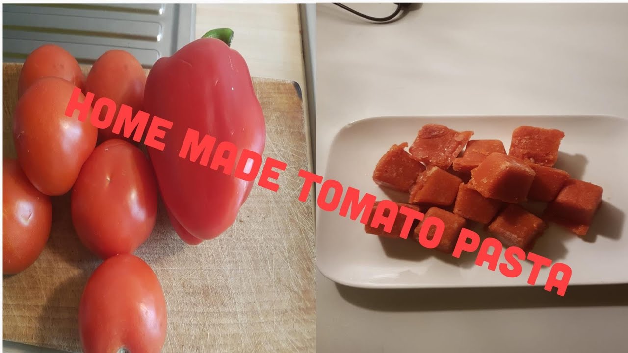 Homemade Tomato Paste YouTube