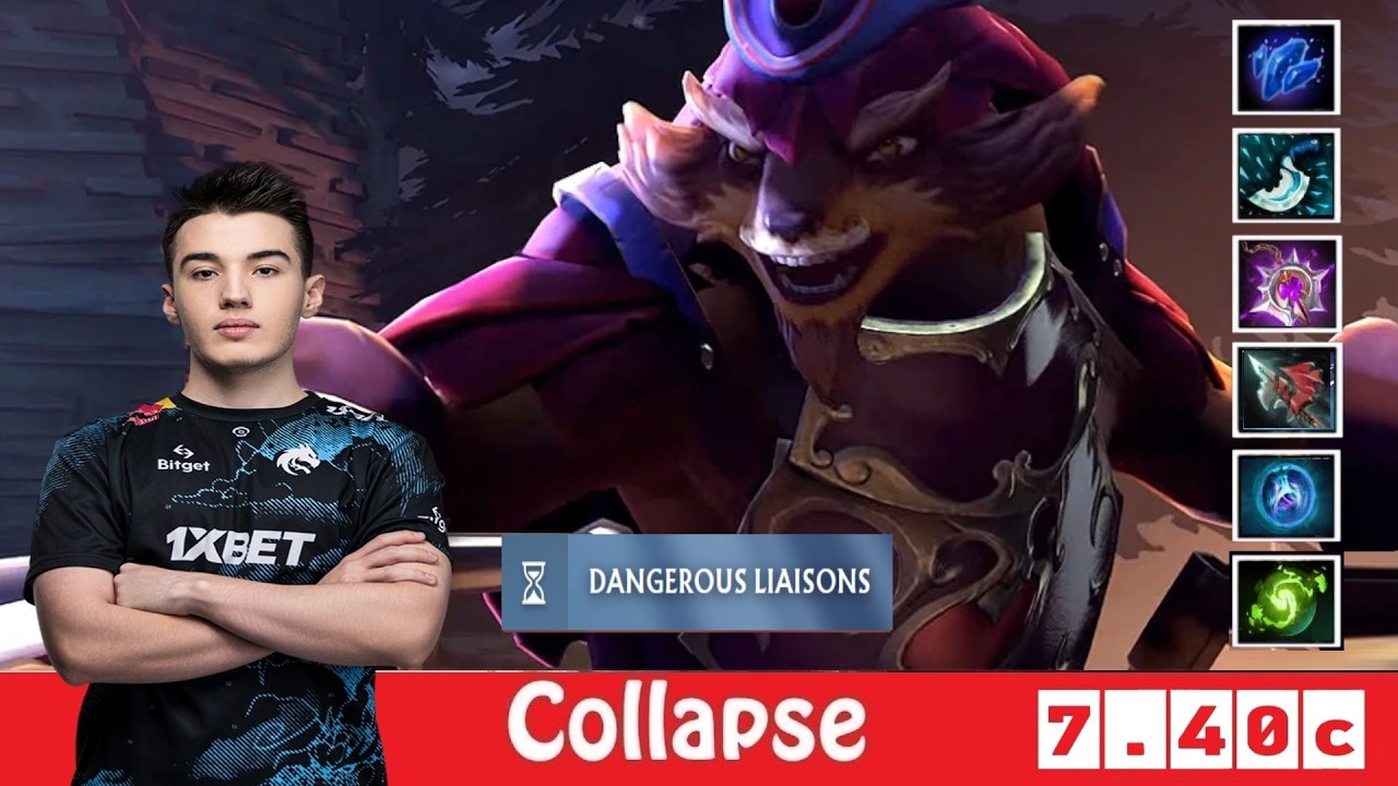 [DOTA 2] TSpirit.Collapse PANGOLIER [TEAM SPIRIT vs HEROIC] [PGL WALLACHIA 7]  [7.40c]