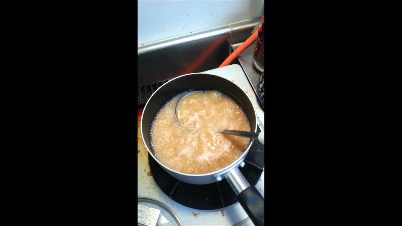 料理レシピ お手軽とうふと油揚げの味噌汁 Youtube