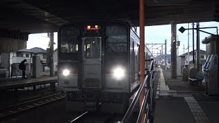 【4K】JR予讃線　普通列車7200系電車　丸亀駅発車
