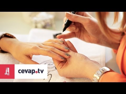 Oje Ile Leopar Deseni Nasıl Yapılır?