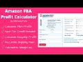 Amazon FBA Profit Calculator By AIP chrome extension