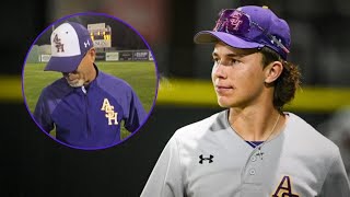 Coach Briggs pays tribute to fallen baseball player