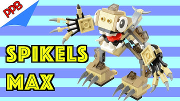 Mixels #25: Spikels Max / Lego stop motion animation build