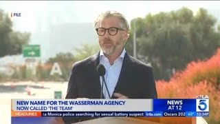 Celebrity Casey Wasserman drops his name from talent agency Net Worth