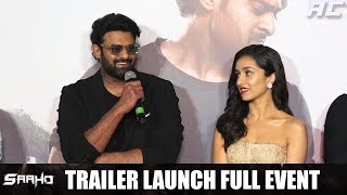 Saaho Telugu Trailer Launch FULL EVENT | Prabhas | Shradda | Filmymonk