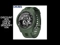 SMAEL 8105 Digital Watches Sports LED Wristwatches Men's 50m Waterproof Watch Digital Light Stopwatc