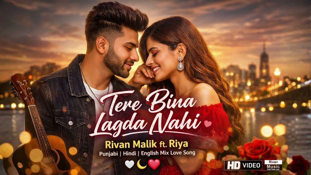 Tere Bina Lagda Nahi ❤️ | ft. Riya | Punjabi Hindi English Love Song | Rivan Music Factory 🎶💫