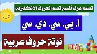 #تعليم_عزف_A_B_C_D_نوتة_حروف_عربية[مقام عجم]