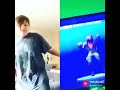 Fortnite kid dances to moonlight