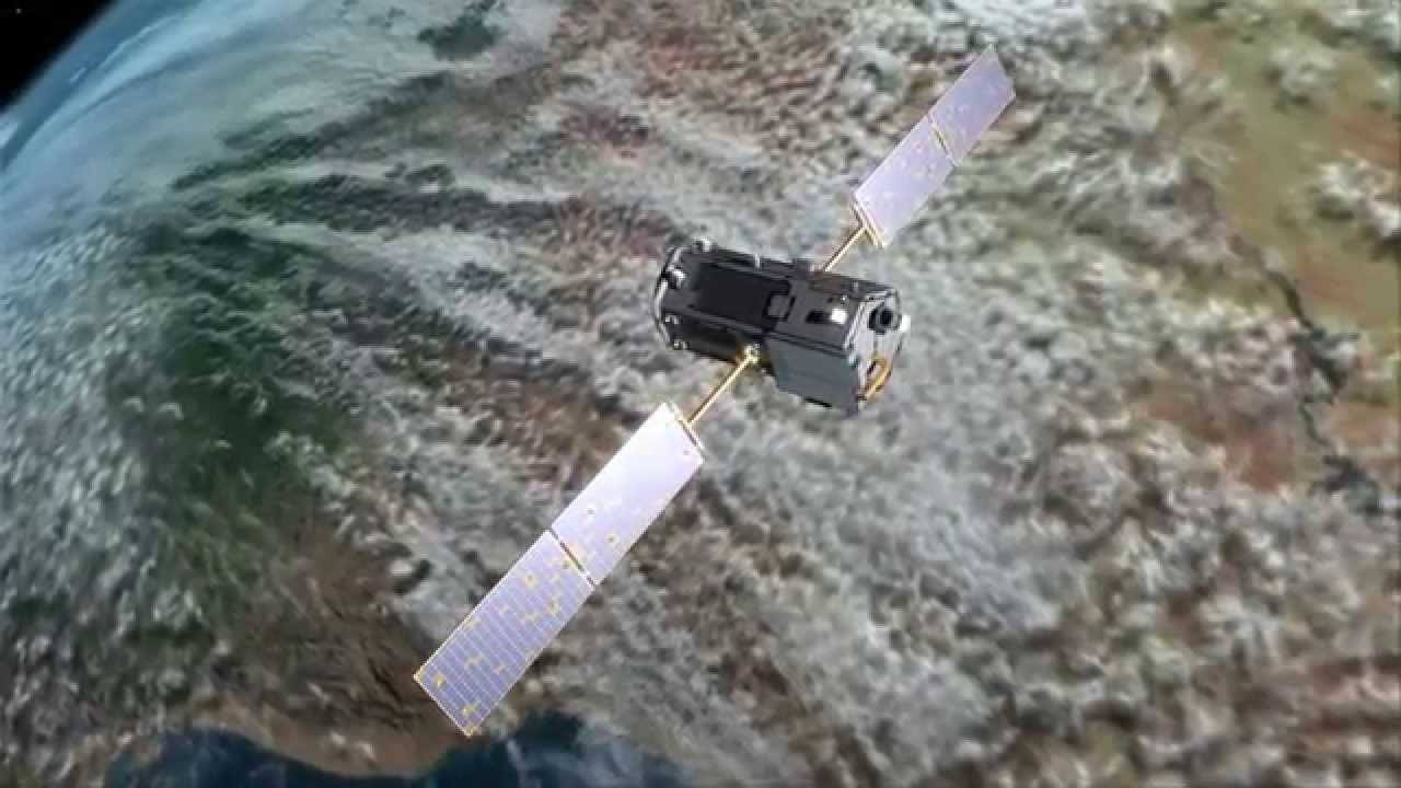 OCO-2 Animation: Deployment of Solar Panels - OCO-2 Animation: Deployment of Solar Panels