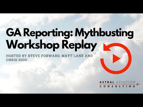 GA Reporting: Mythbusting Workshop replay