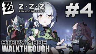 Zenless Zone Zero (PC) | Story Mode - Walkthrough Gameplay Part #4 | No Commentary (1080p 60FPS)