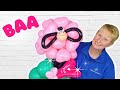 Valentines Balloon Sheep Centrepiece Tutorial 💘 🐑 | Valentine Balloon Decoration Ideas ❤