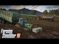 Kiszonka 2015 i wielka wtopa na PGR MafiaSolec ☆ Farming Simulator 2015 ㋡ Let's Play #29 MP