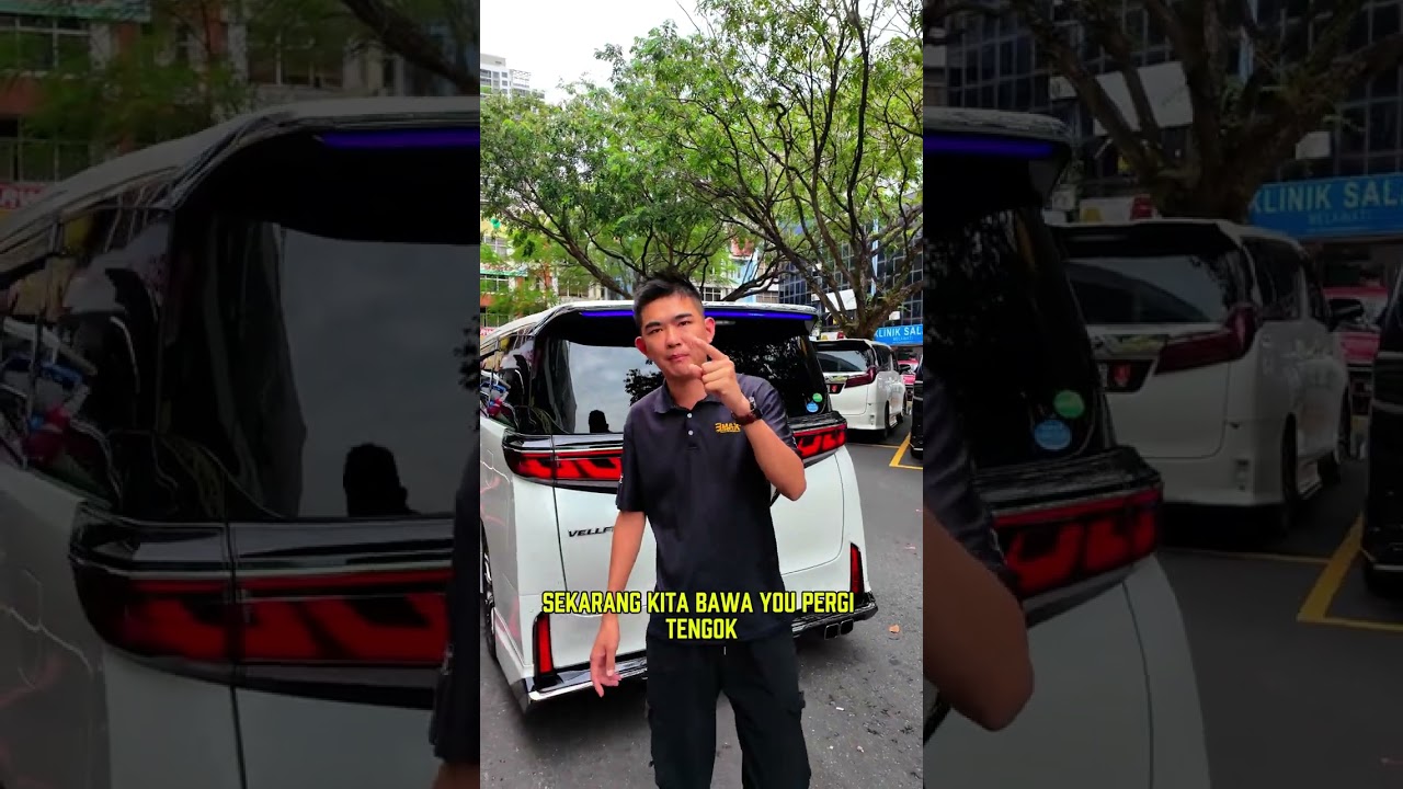 Vellfire 30 Convert 40 Siap Buat Pintu Z-Line #vellfire #alphard #malaysia #kl #puchong