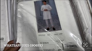 Ittehad Original Jacquard Soft Cotton Gents Sale Just 1450 | Azadi Sale | screenshot 4