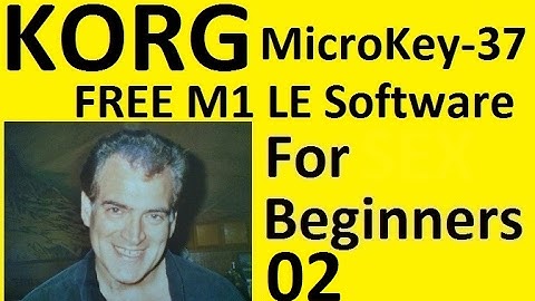 Korg MicroKey-37 Keyboard and FREE Korg M1 LE Software For Beginners,  Korg USB Driver, #2