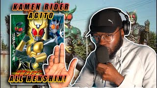 Kamen Rider Agito All Rider Henshin | Reaction Video | Hesei Rider Henshin