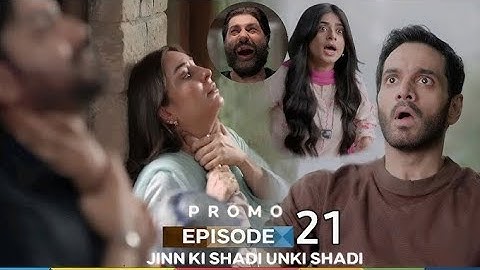 Jinn Ki Shadi Unki Shadi Ep 21 Teaser - 11 Nov 25 [ Wahaj Ali & Sehar Khan 